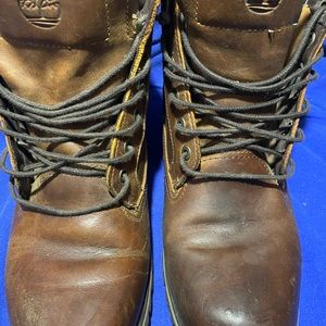 Timberland ankle earth keeper anti fatigue boots. Medium chocolate leather